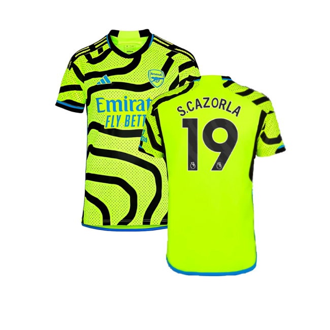 2023-2024 Arsenal Away Shirt (Kids) (S.Cazorla 19) — Buy Now