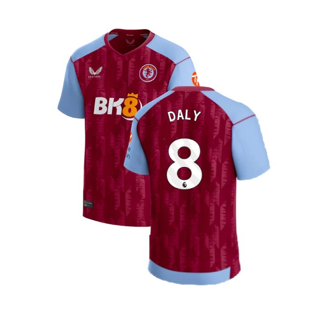 2023-2024 Aston Villa Home Shirt (Daly 8) — Buy Online