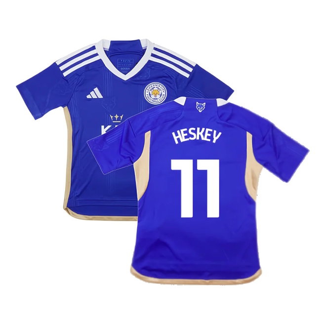 2023-2024 Leicester City Home Shirt (Kids) (Heskey 11) — Shop Now