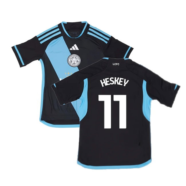 2023-2024 Leicester City Away Shirt (Kids) (Heskey 11) — Shop Online