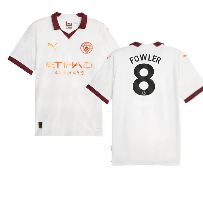 2023-2024 Man City Away Shirt (Fowler 8) — Shop Now