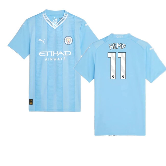 2023-2024 Man City Home Shirt (Ladies) (Hemp 11) — Shop Online