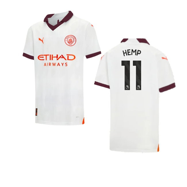 2023-2024 Man City Away Shirt (Kids) (Hemp 11) — Buy Online