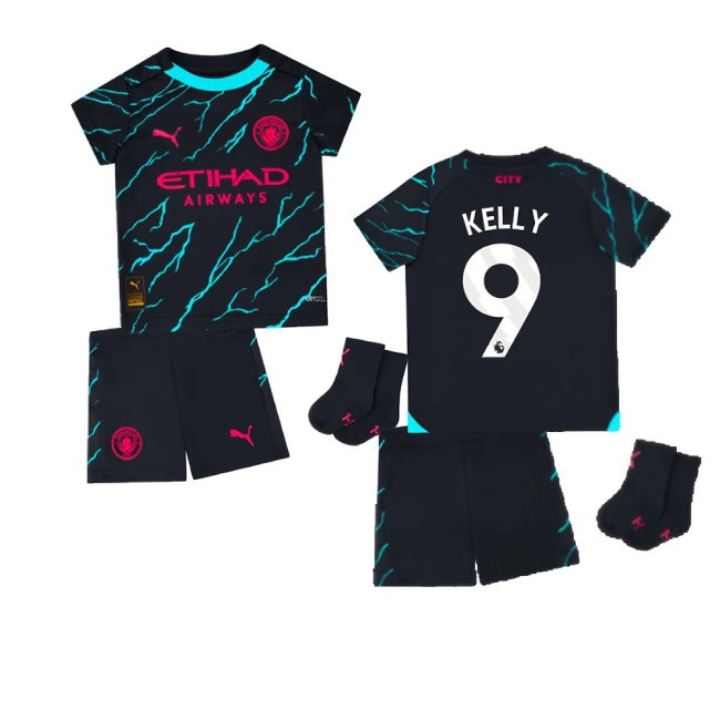 2023-2024 Man City Third Baby Kit (Kelly 9) — Buy Online