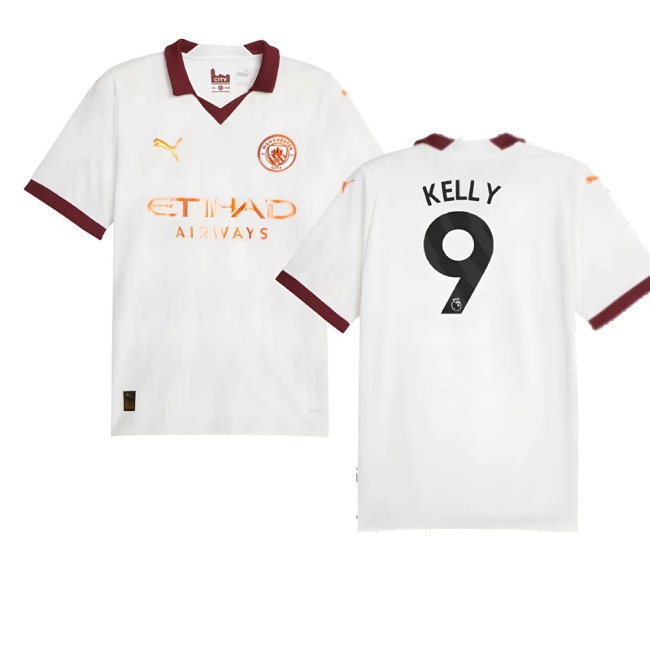 2023-2024 Man City Away Shirt (Kelly 9) — Shop Online