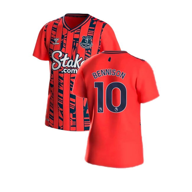 2023-2024 Everton Away Shirt (Bennison 10) — Shop Online