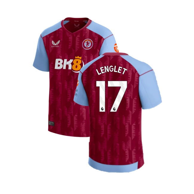 2023-2024 Aston Villa Home Shirt (Lenglet 17) — Shop Online
