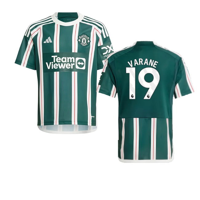 2023-2024 Man Utd Away Shirt (Kids) (Varane 19) — Buy Now