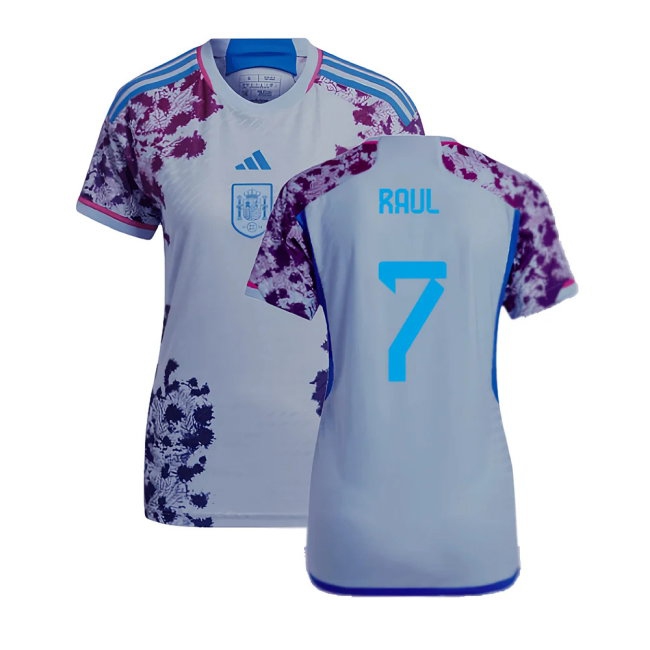 2023-2024 Spain Player Version Away Jersey - Ladies (Raul 7) — Buy Now