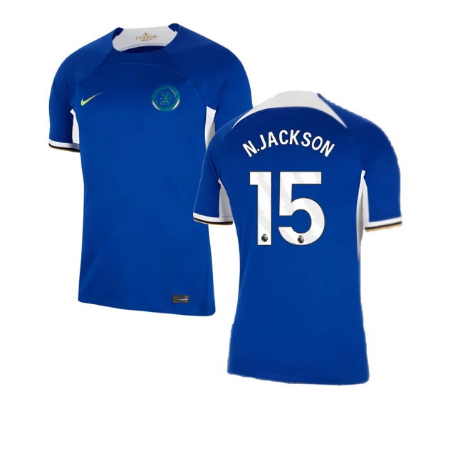 2023-2024 Chelsea Home Shirt (N.Jackson 15) — Buy Online