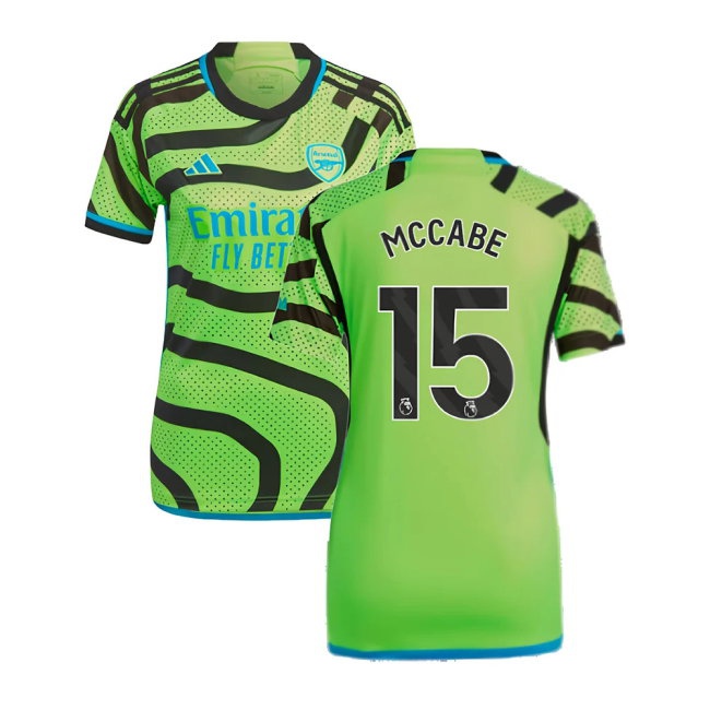 2023-2024 Arsenal Away Shirt (Ladies) (McCabe 15) — Buy Now
