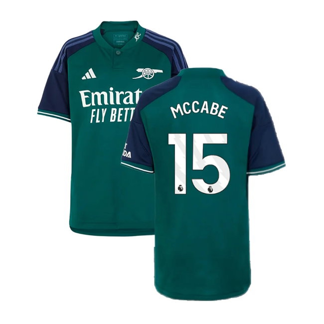 2023-2024 Arsenal Third Shirt (Kids) (McCabe 15) — Buy Online