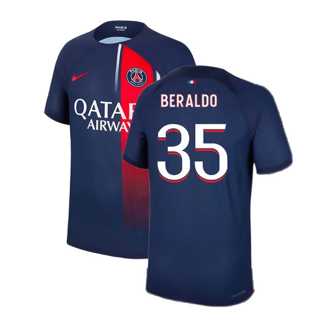 2023-2024 PSG Home Shirt (Beraldo 35) — Buy Now