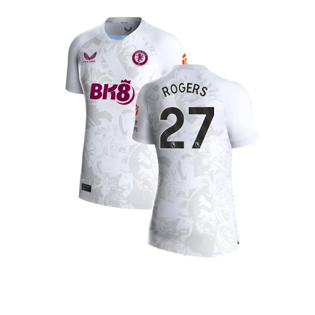 2023-2024 Aston Villa Away Shirt (Womens) (Rogers 27) — Shop Online