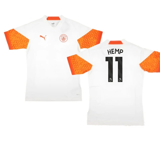 2023-2024 Man City Training Jersey Pro (Marble) (Hemp 11) — Buy Online