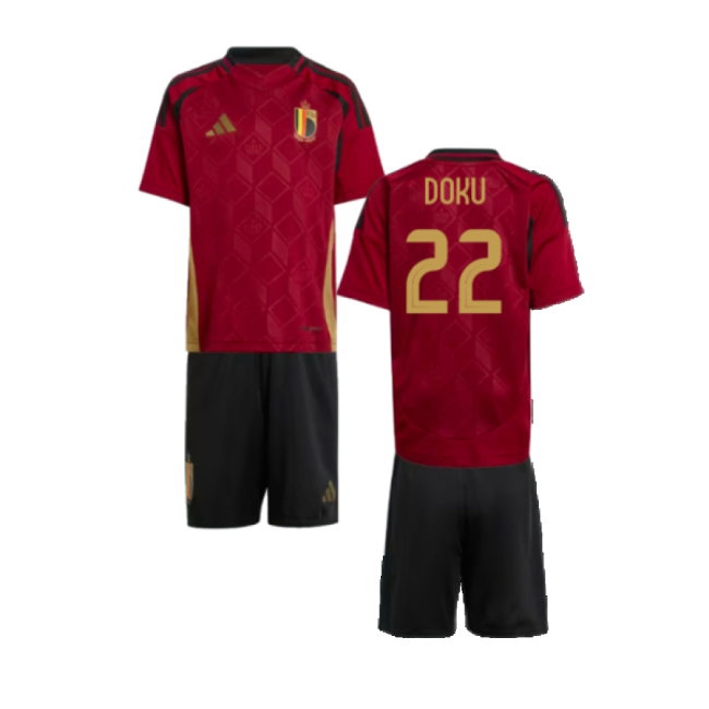 2024-2025 Belgium Home Mini Kit (Doku 22) — Shop Online