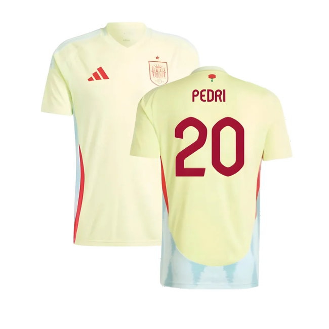 2024-2025 Spain Away Shirt (Pedri 20) — Buy Now