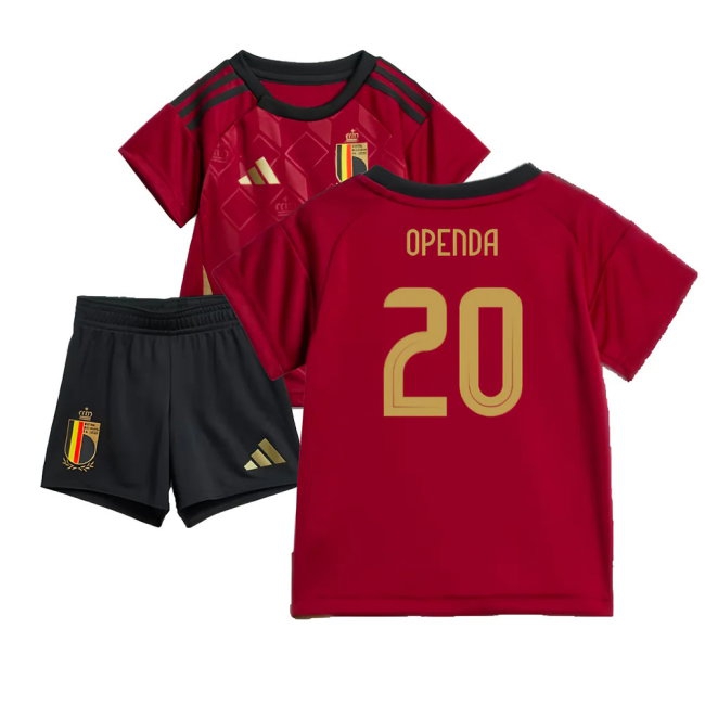 2024-2025 Belgium Home Baby Kit (Openda 20) — Buy Online