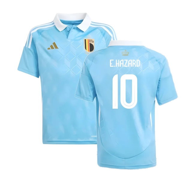 2024-2025 Belgium Away Shirt (Kids) (E.Hazard 10) — Shop Now