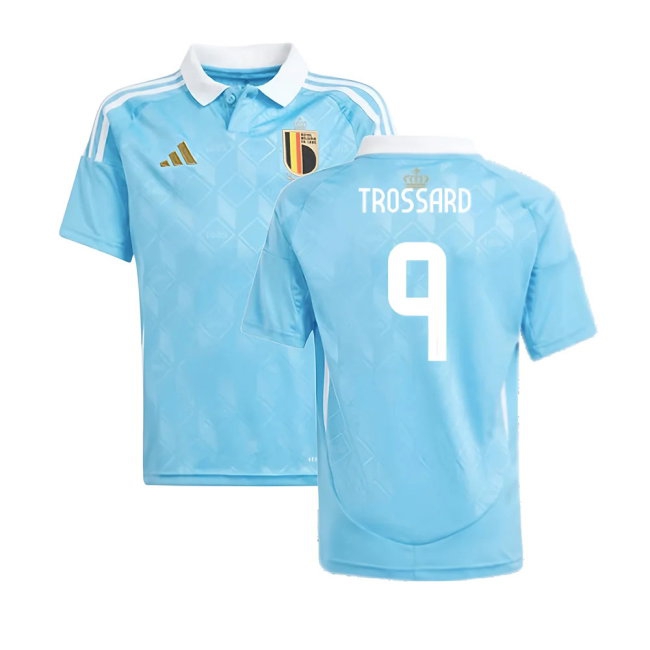 2024-2025 Belgium Away Shirt (Kids) (Trossard 9) — Shop Online