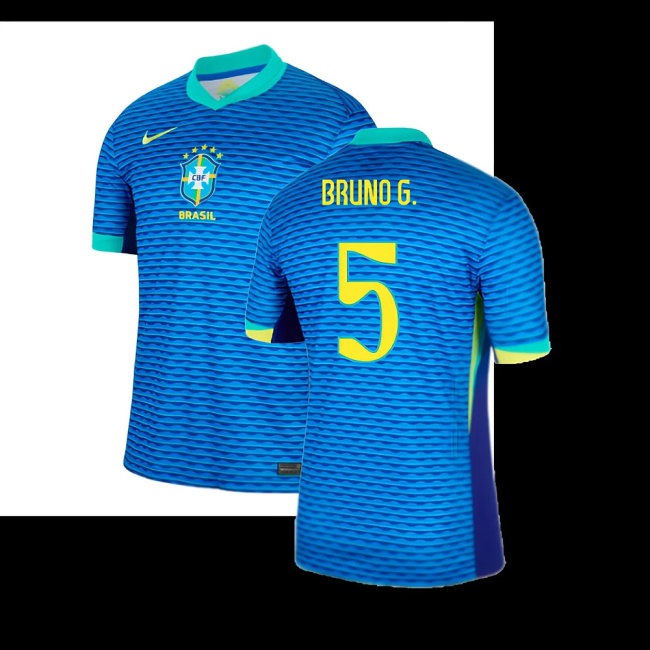 2024-2025 Brazil Away Shirt (Bruno G. 5) — Shop Online