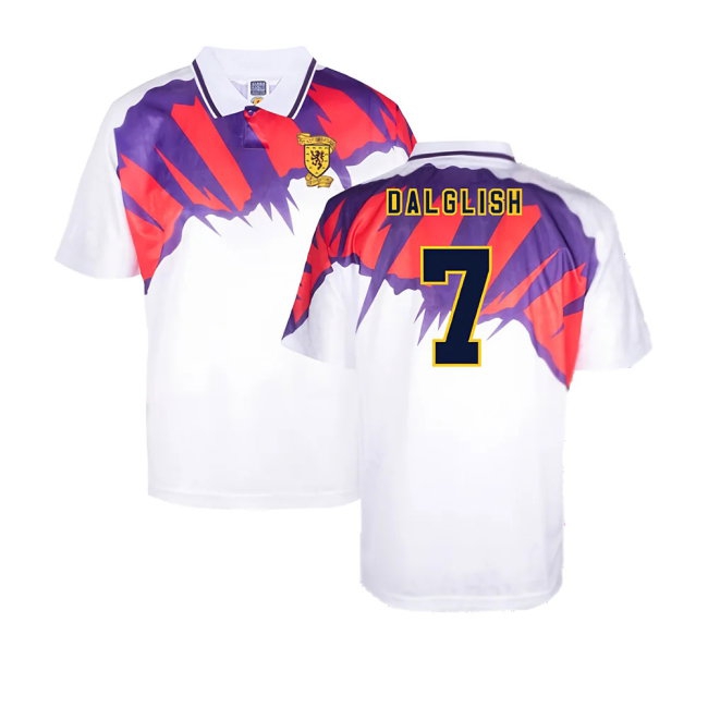 Scotland 1992 Away Retro Shirt (Dalglish 7) — Buy Now