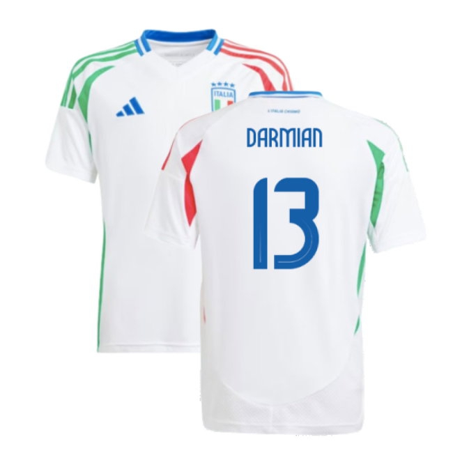 2024-2025 Italy Away Shirt (Kids) (DARMIAN 13) — Buy Now