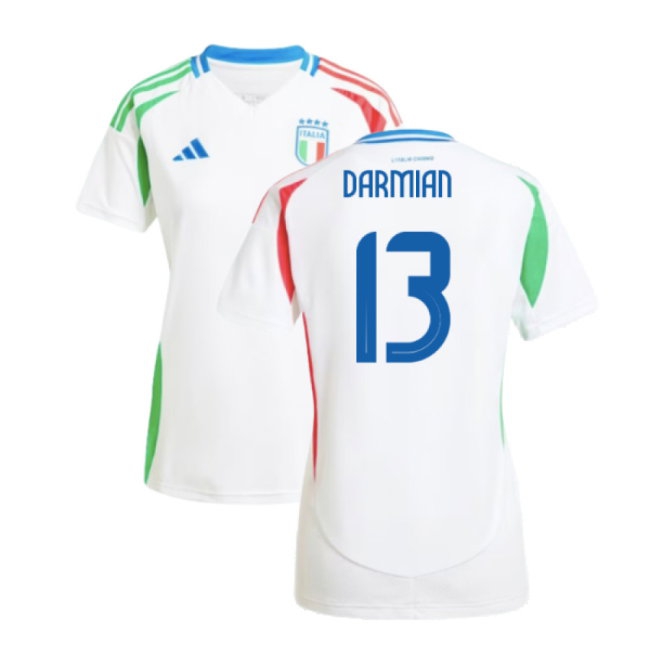 2024-2025 Italy Away Shirt (Ladies) (DARMIAN 13) — Buy Online