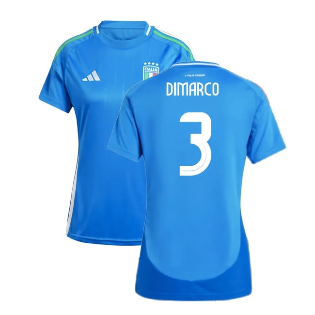 2024-2025 Italy Home Shirt (Ladies) (DIMARCO 3) — Shop Now