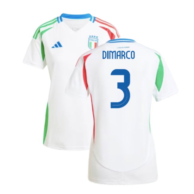 2024-2025 Italy Away Shirt (Ladies) (DIMARCO 3) — Buy Online