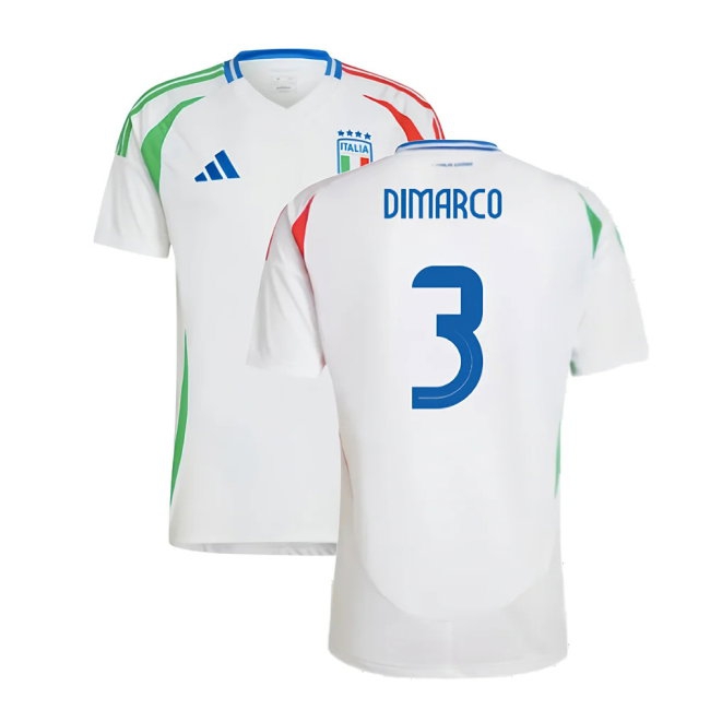 2024-2025 Italy Away Shirt (DIMARCO 3) — Buy Now