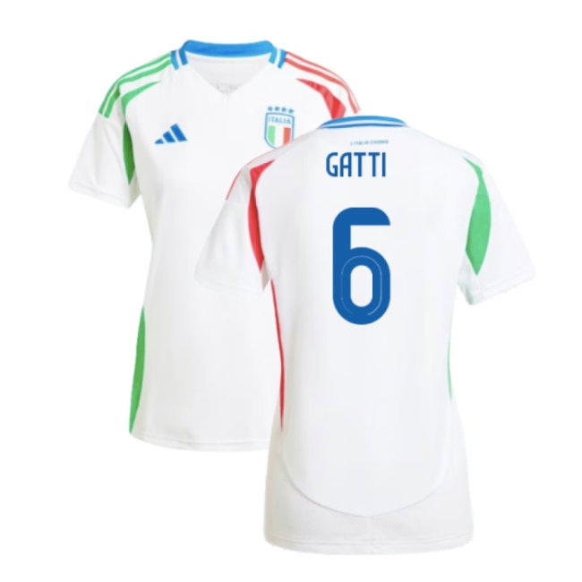 2024-2025 Italy Away Shirt (Ladies) (GATTI 6) — Buy Online