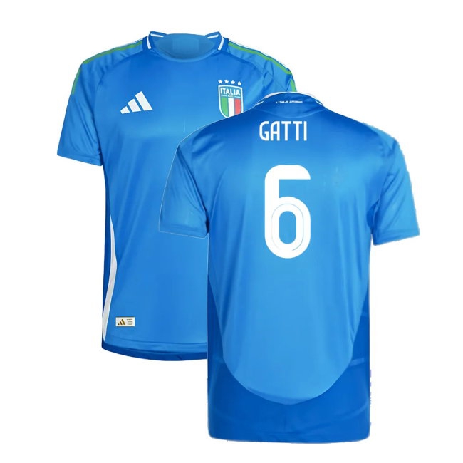 2024-2025 Italy Player Version Home Shirt (GATTI 6) — Buy Online