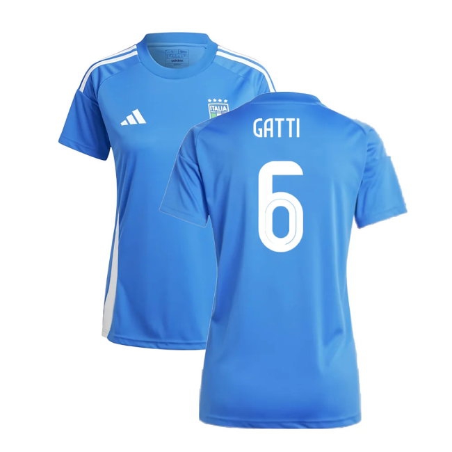 2024-2025 Italy Home Fan Jersey (Ladies) (GATTI 6) — Shop Now