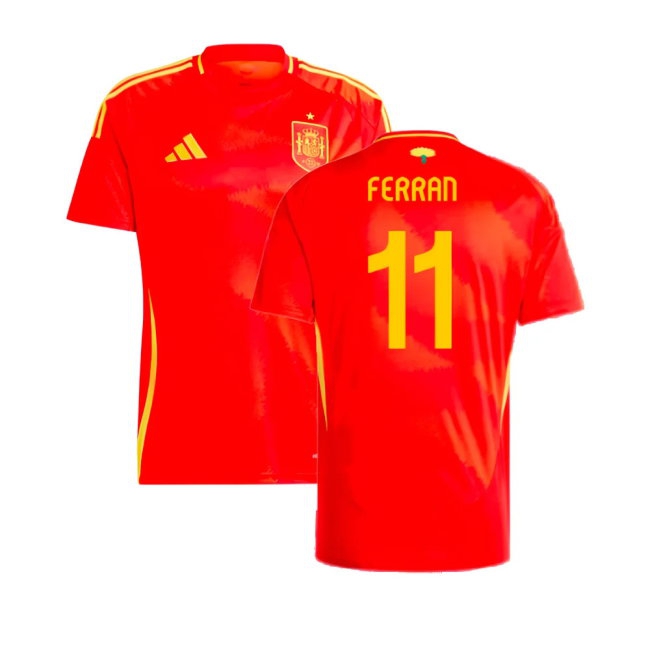 2024-2025 Spain Home Shirt (Ferran 11) — Shop Online