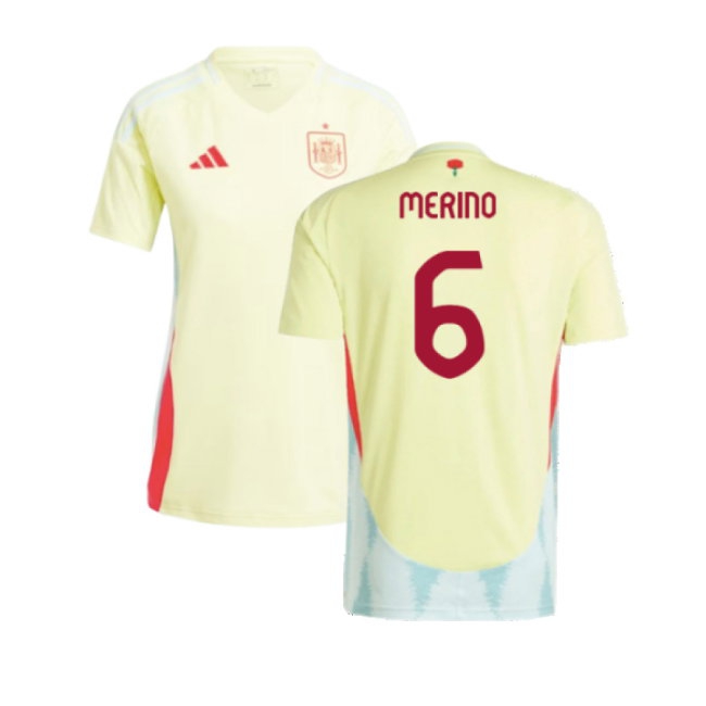 2024-2025 Spain Away Shirt (Ladies) (Merino 6) — Buy Now