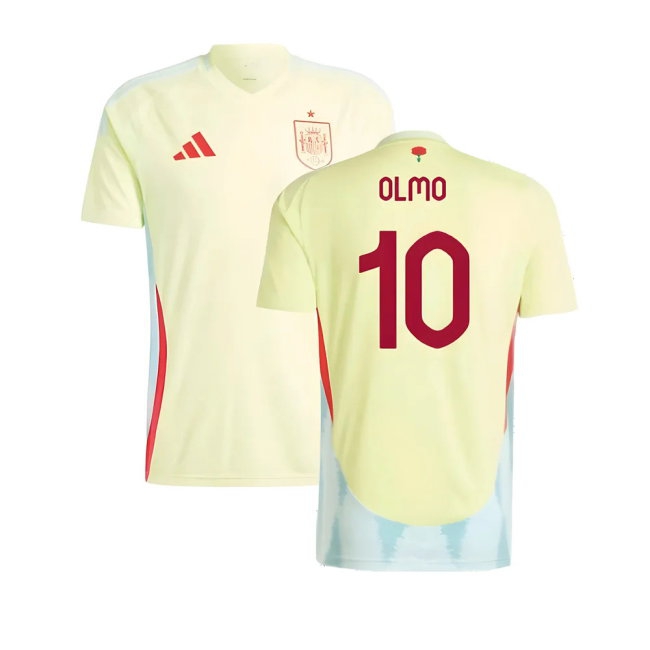 2024-2025 Spain Away Shirt (Olmo 10) — Shop Online