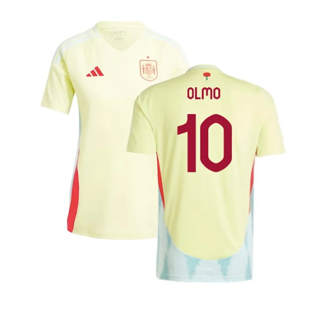 2024-2025 Spain Away Shirt (Ladies) (Olmo 10) — Buy Online