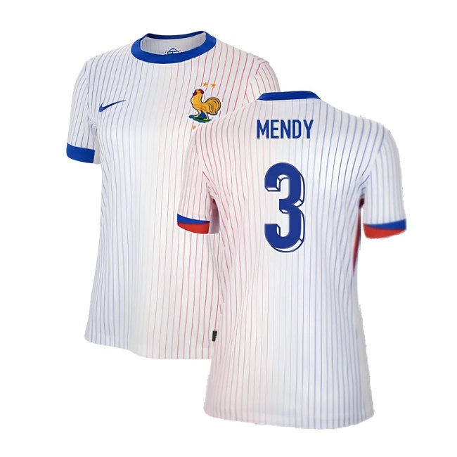 2024-2025 France Away Shirt (Womens) (Mendy 3) — Shop Now