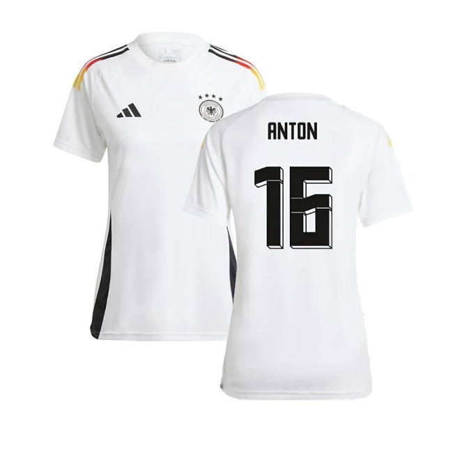 2024-2025 Germany Home Fan Shirt (Ladies) (Anton 16) — Shop Online