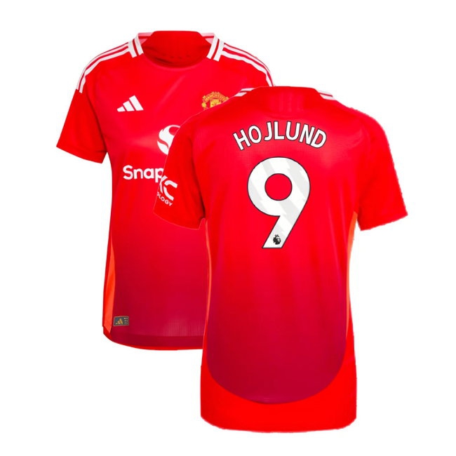 2024-2025 Man Utd Player Version Home Shirt (Womens) (Hojlund 9) — Shop Online