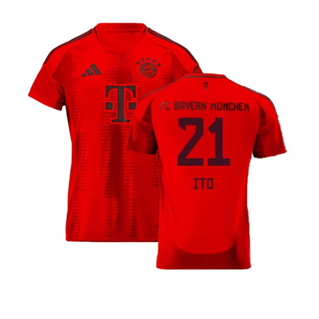 2024-2025 Bayern Munich Home Shirt (Kids) (Ito 21) — Buy Online
