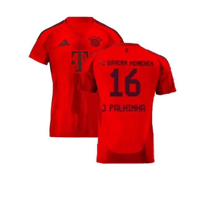 2024-2025 Bayern Munich Home Shirt (Kids) (J. Palhinha 16) — Shop Online