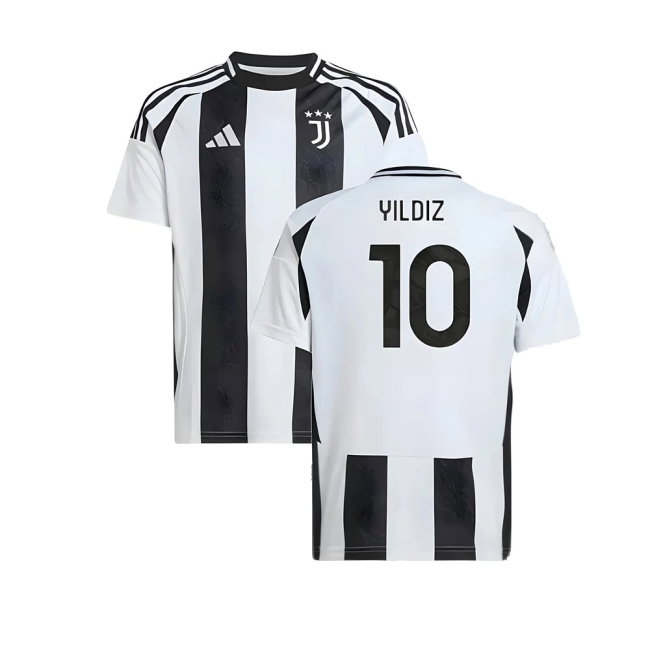 2024-2025 Juventus Home Shirt (Kids) (Yildiz 10) — Buy Now