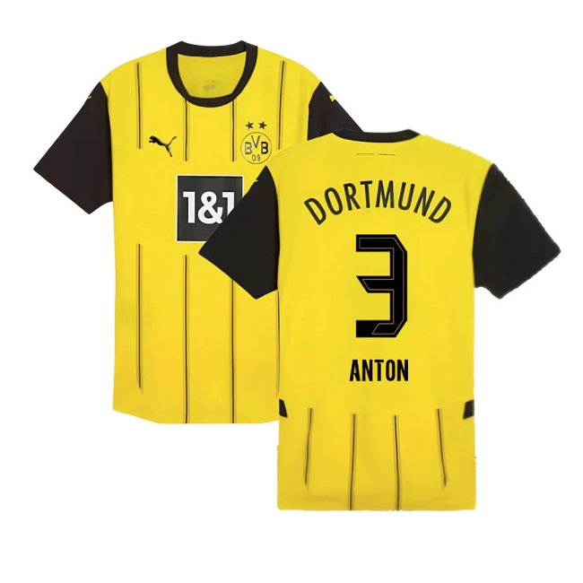 2024-2025 Borussia Dortmund Player Version Home Shirt (Anton 3) — Buy Now