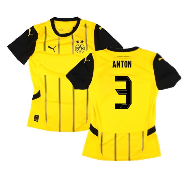 2024-2025 Borussia Dortmund Home Shirt (Ladies) (Anton 3) — Buy Now