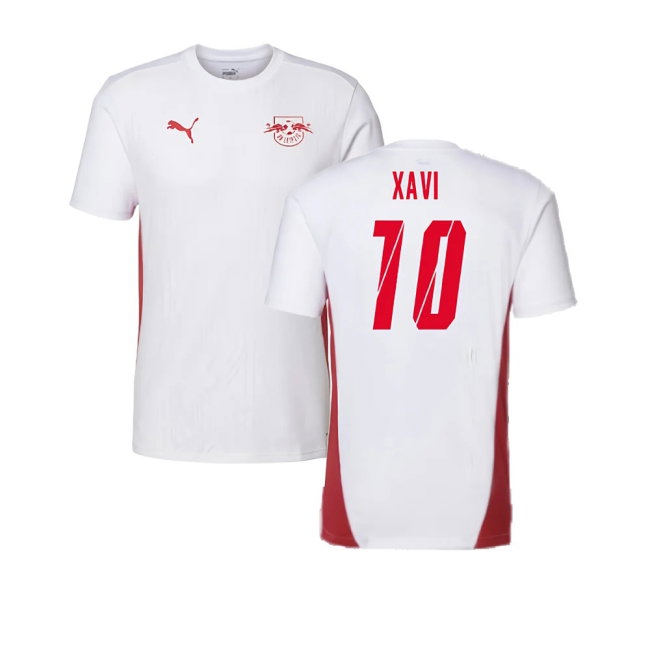 2024-2025 Red Bull Leipzig Training Shirt (White) (Xavi 10) — Buy Now