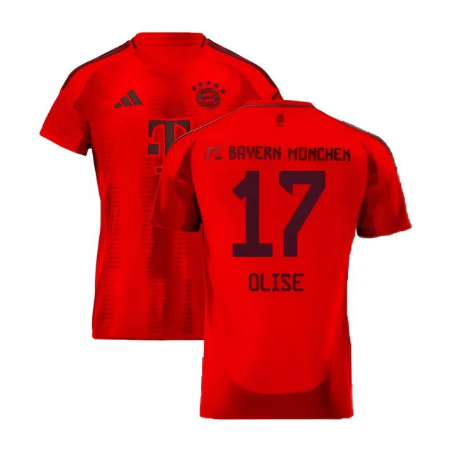 2024-2025 Bayern Munich Home Shirt (Kids) (Olise 17) — Buy Online