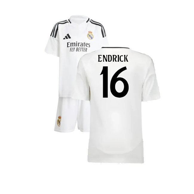 2024-2025 Real Madrid Home Mini Kit (Endrick 16) — Buy Online