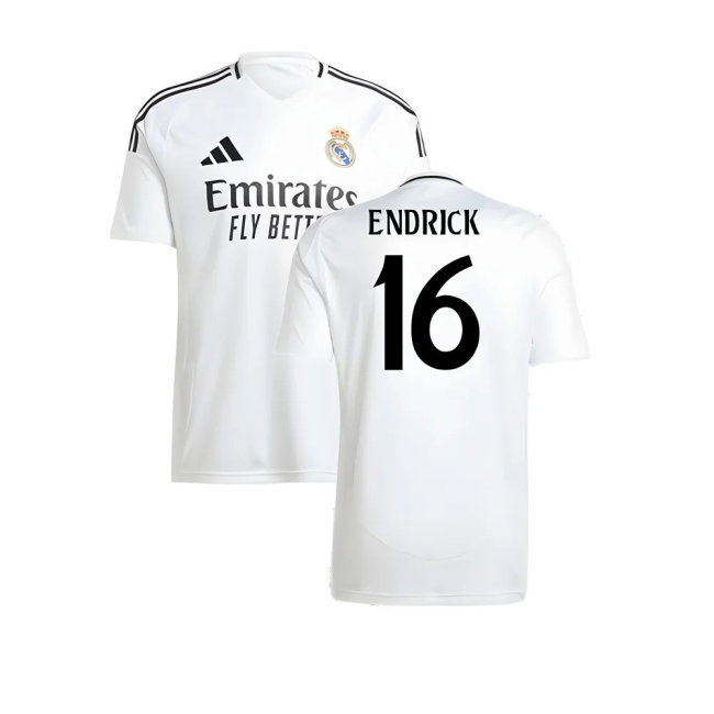 2024-2025 Real Madrid Home Shirt (Endrick 16) — Buy Now